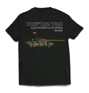 CHIEFTAIN TANK APPRECIATION SOCIETY Printed T-Shirt