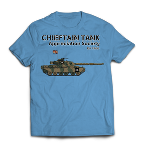 CHIEFTAIN TANK APPRECIATION SOCIETY Printed T-Shirt