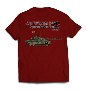 CHIEFTAIN TANK APPRECIATION SOCIETY Printed T-Shirt