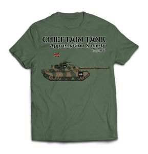 CHIEFTAIN TANK APPRECIATION SOCIETY Printed T-Shirt