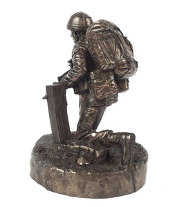 British Soldier Bronze Military Statue Sculpture