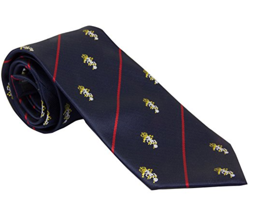 REME Crest Polyester Regimental Tie