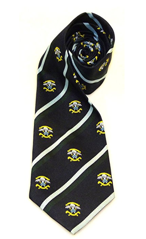 SBS Special Boat Service Squadron Motif Tie