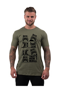 That's How I Roll 4 X 4 Four Wheel Drive 4WD Off Road T-Shirt