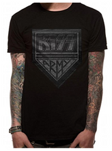 Kiss Men's Army Distressed T-Shirt