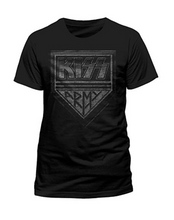 Kiss Men's Army Distressed T-Shirt