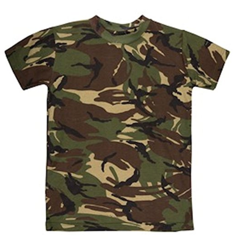 Military Camouflage Adults T-Shirt