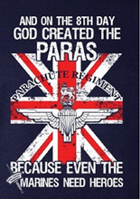 GOD CREATED THE PARAS PRINTED T-SHIRT