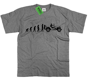 Evolution of Willys Jeep T-Shirt