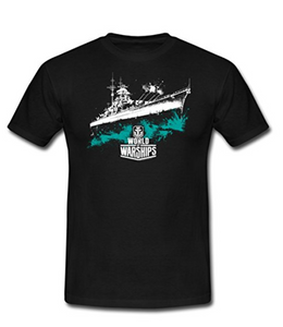 World Of Warships Battleship Logo Men's T-Shirt