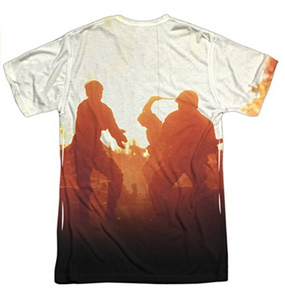 Platoon Key Art (Front Back Print) Mens Sublimation Shirt