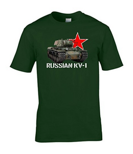 Russian KV1 Tank T-shirt