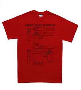 Desert Eagle 9mm Pistol T Shirt