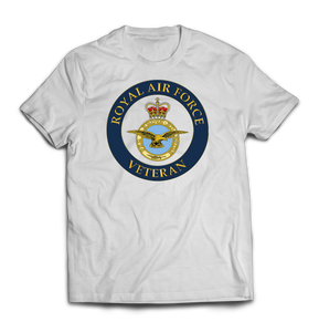 RAF Veterans Printed T-Shirt