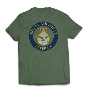 RAF Veterans Printed T-Shirt