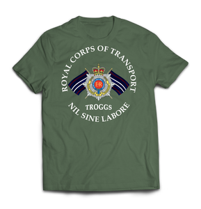 ROYAL CORPS OF TRANSPORT TROGGS Printed T-Shirt