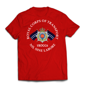 ROYAL CORPS OF TRANSPORT TROGGS Printed T-Shirt