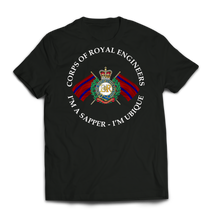 ROYAL ENGINEERS I'M A SAPPER Printed T-Shirt