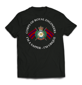 ROYAL ENGINEERS I'M A SAPPER Printed T-Shirt