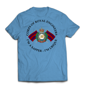 ROYAL ENGINEERS I'M A SAPPER Printed T-Shirt