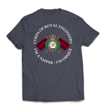 ROYAL ENGINEERS I'M A SAPPER Printed T-Shirt