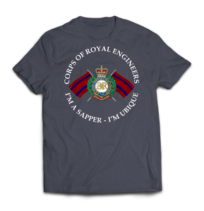 ROYAL ENGINEERS I'M A SAPPER Printed T-Shirt