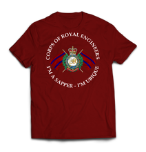 ROYAL ENGINEERS I'M A SAPPER Printed T-Shirt