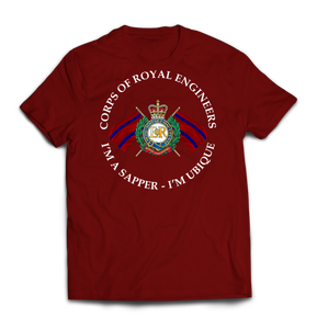 ROYAL ENGINEERS I'M A SAPPER Printed T-Shirt