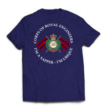 ROYAL ENGINEERS I'M A SAPPER Printed T-Shirt