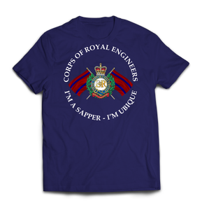 ROYAL ENGINEERS I'M A SAPPER Printed T-Shirt