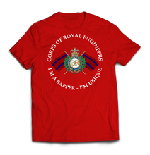 ROYAL ENGINEERS I'M A SAPPER Printed T-Shirt