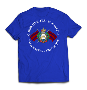 ROYAL ENGINEERS I'M A SAPPER Printed T-Shirt