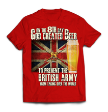 On the 8th Day British Army Printed T-Shirt