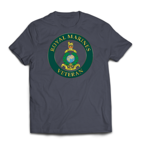 Royal Marines Veterans Printed T-Shirt