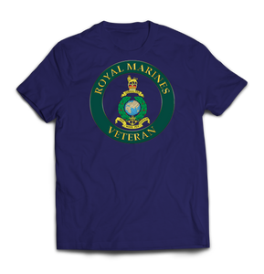 Royal Marines Veterans Printed T-Shirt