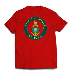 Royal Marines Veterans Printed T-Shirt