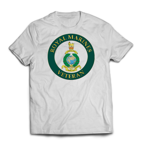 Royal Marines Veterans Printed T-Shirt