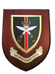 Royal Gurkha Rifles Wall Mess Plaque