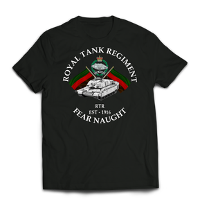 ROYAL TANK REGIMENT CHALLENGER TANK Printed T-Shirt