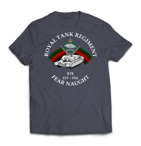 ROYAL TANK REGIMENT CHALLENGER TANK Printed T-Shirt