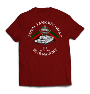 ROYAL TANK REGIMENT CHALLENGER TANK Printed T-Shirt