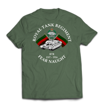 ROYAL TANK REGIMENT CHALLENGER TANK Printed T-Shirt