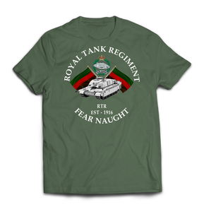 ROYAL TANK REGIMENT CHALLENGER TANK Printed T-Shirt