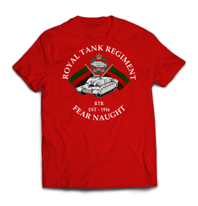 ROYAL TANK REGIMENT CHALLENGER TANK Printed T-Shirt