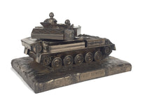 Scimitar FV107 Vehicle Cold Cast Bronze Military Statue