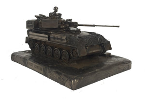 Scimitar FV107 Vehicle Cold Cast Bronze Military Statue